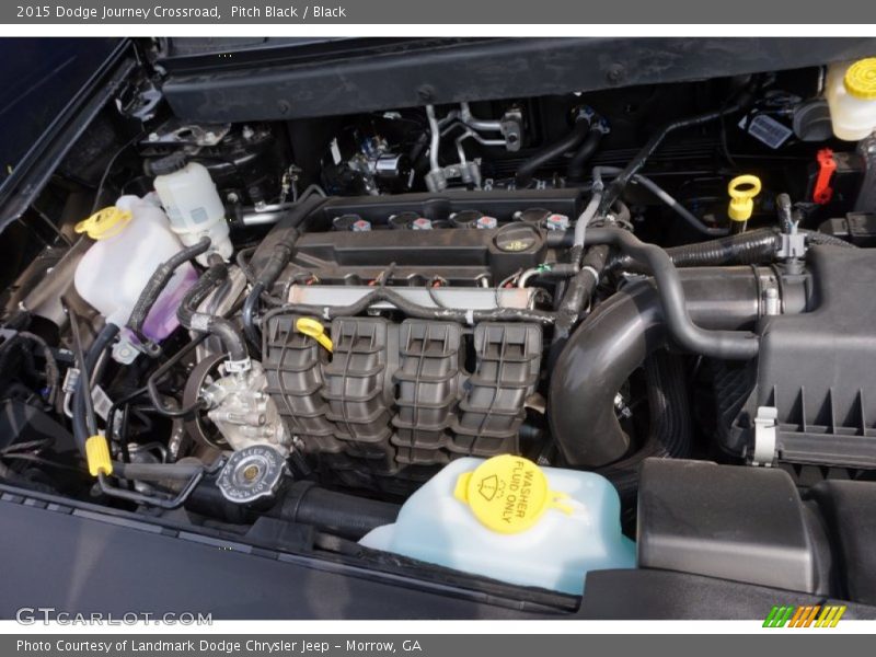 Pitch Black / Black 2015 Dodge Journey Crossroad