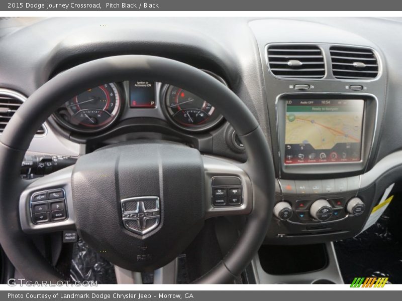 Pitch Black / Black 2015 Dodge Journey Crossroad