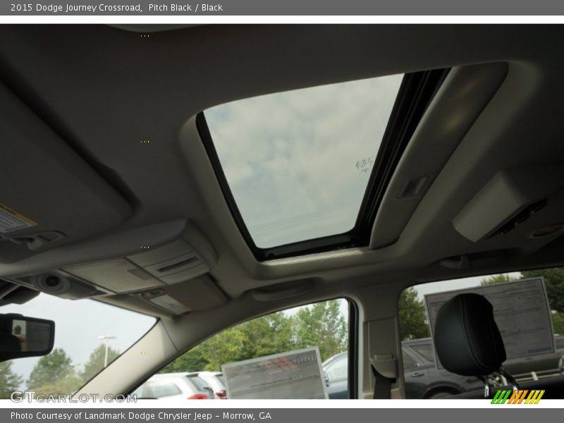 Pitch Black / Black 2015 Dodge Journey Crossroad