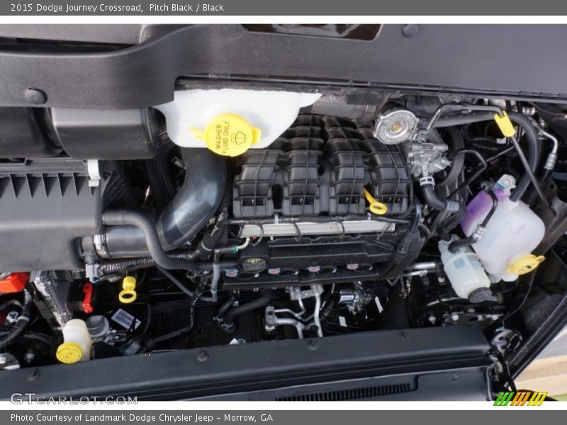 Pitch Black / Black 2015 Dodge Journey Crossroad