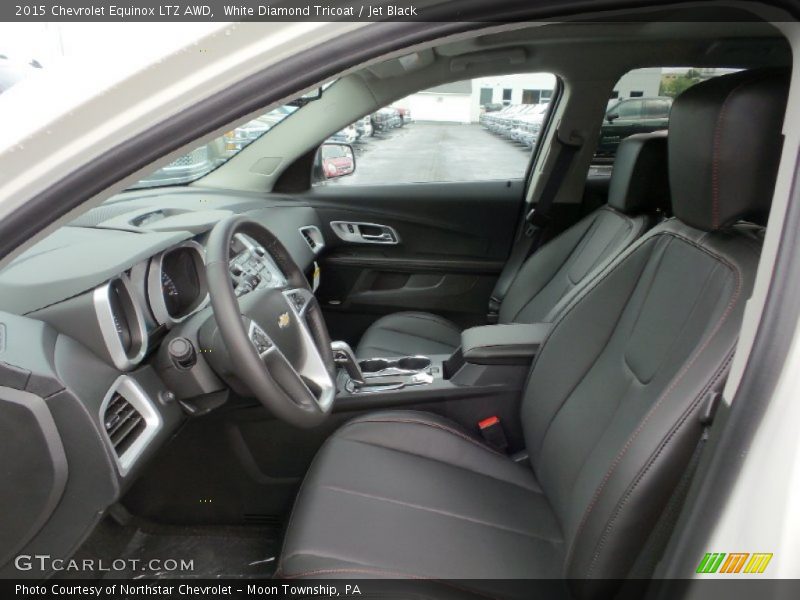 Front Seat of 2015 Equinox LTZ AWD