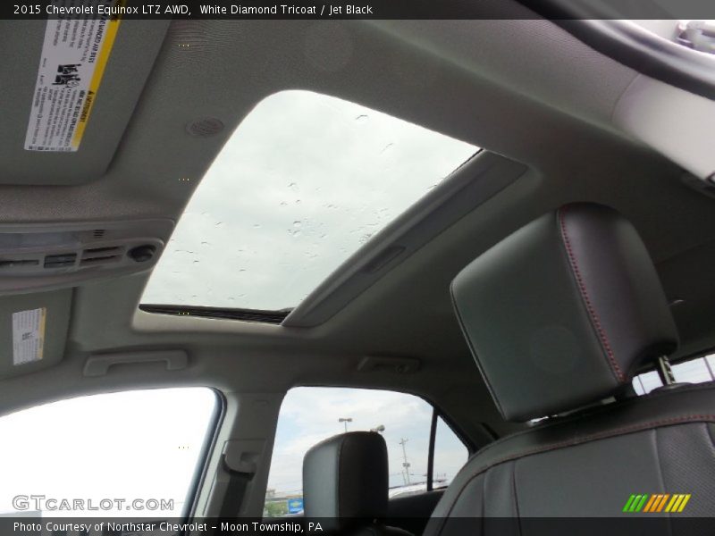 Sunroof of 2015 Equinox LTZ AWD