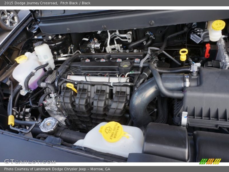 Pitch Black / Black 2015 Dodge Journey Crossroad