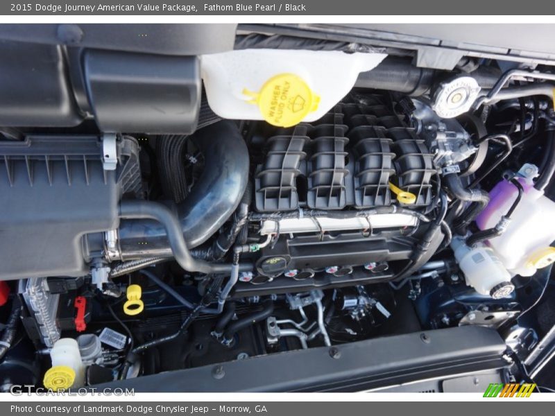 Fathom Blue Pearl / Black 2015 Dodge Journey American Value Package