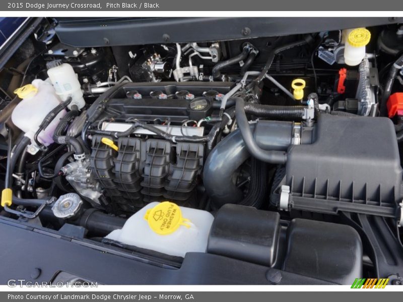 Pitch Black / Black 2015 Dodge Journey Crossroad