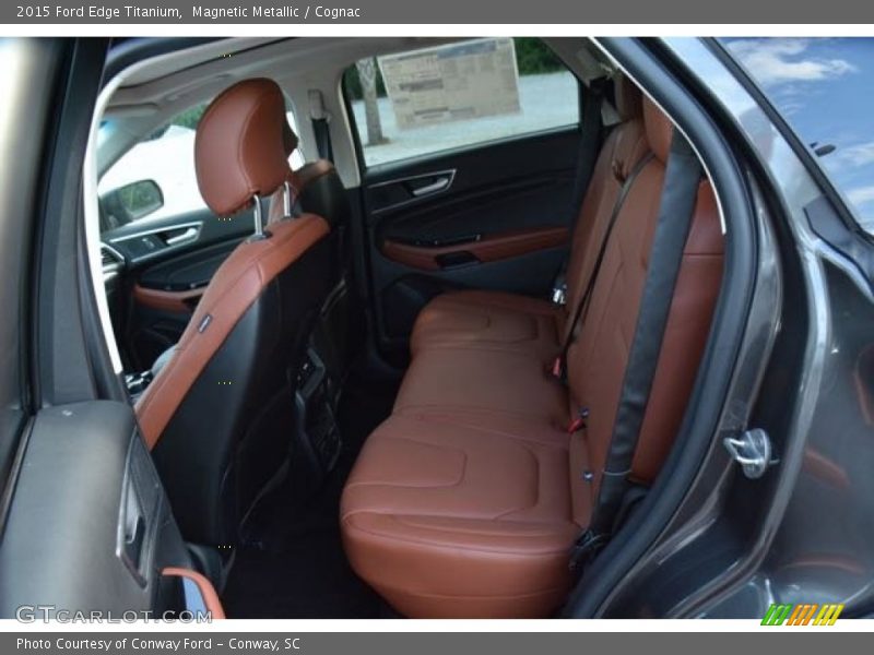 Rear Seat of 2015 Edge Titanium