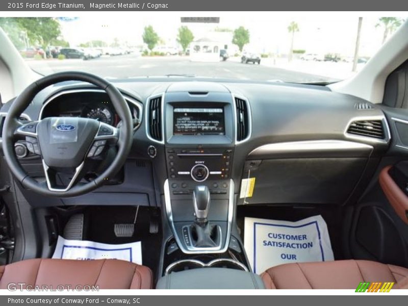 Dashboard of 2015 Edge Titanium