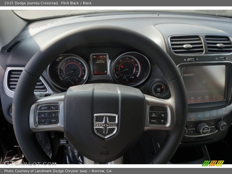 Pitch Black / Black 2015 Dodge Journey Crossroad