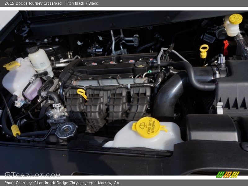 Pitch Black / Black 2015 Dodge Journey Crossroad