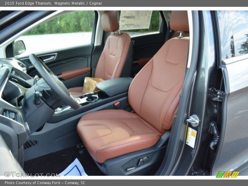 Front Seat of 2015 Edge Titanium