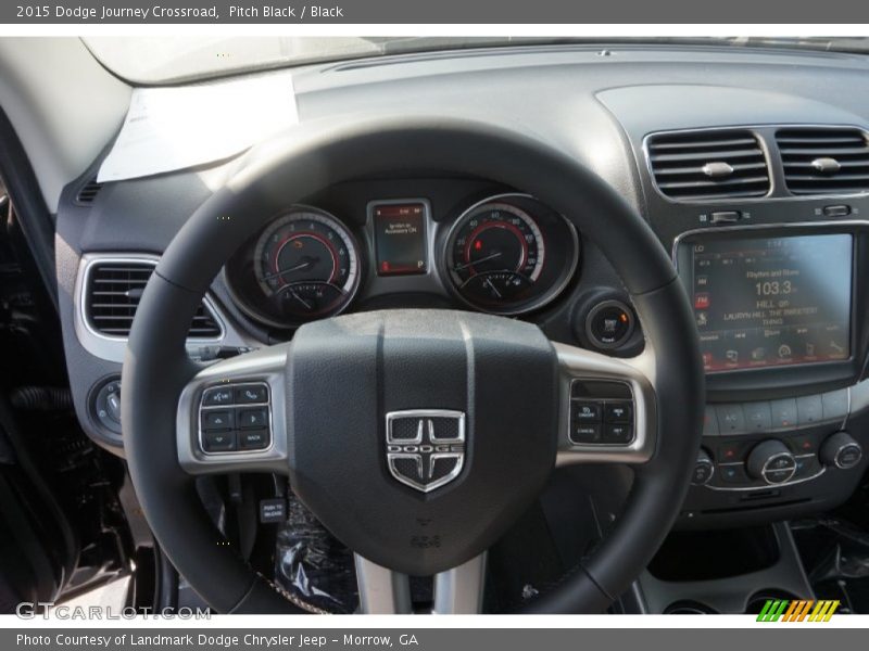 Pitch Black / Black 2015 Dodge Journey Crossroad