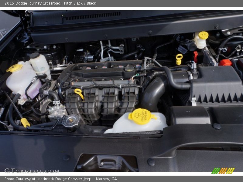 Pitch Black / Black 2015 Dodge Journey Crossroad