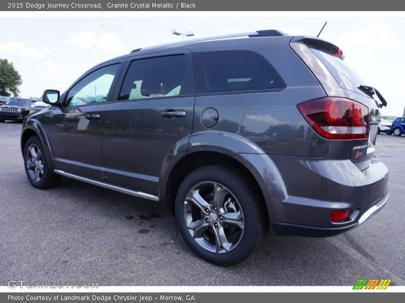 Granite Crystal Metallic / Black 2015 Dodge Journey Crossroad