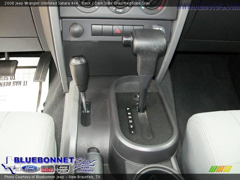 Black / Dark Slate Gray/Med Slate Gray 2008 Jeep Wrangler Unlimited Sahara 4x4