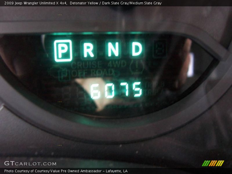 Detonator Yellow / Dark Slate Gray/Medium Slate Gray 2009 Jeep Wrangler Unlimited X 4x4