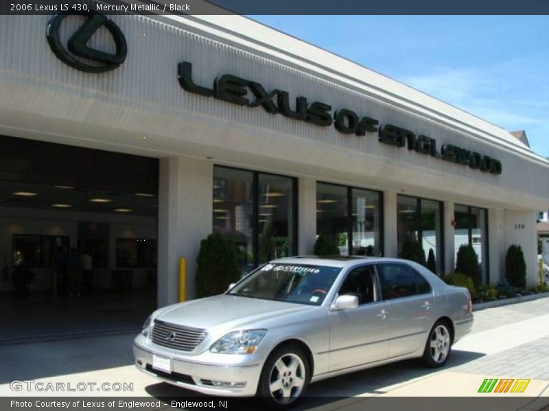 Mercury Metallic / Black 2006 Lexus LS 430