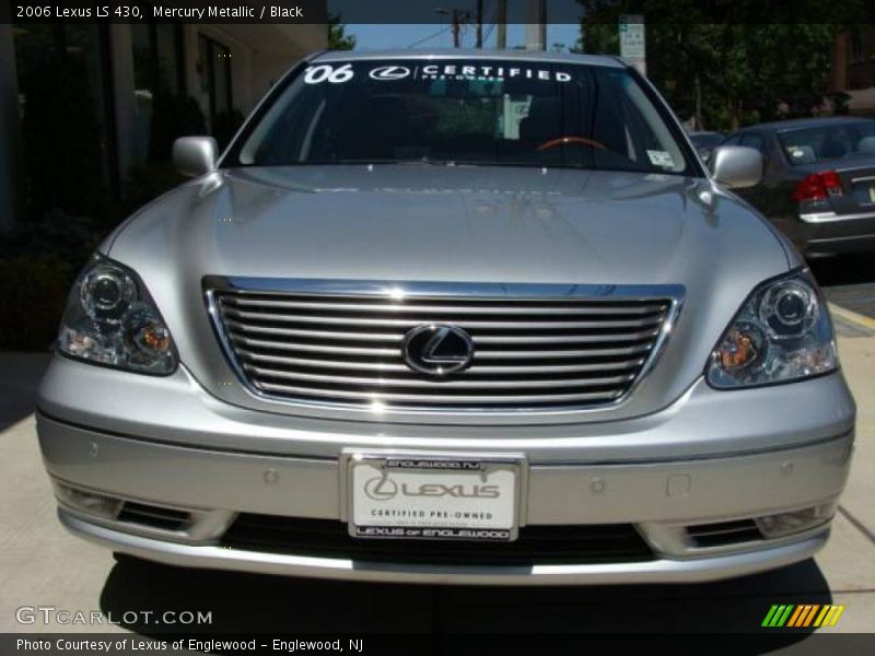 Mercury Metallic / Black 2006 Lexus LS 430