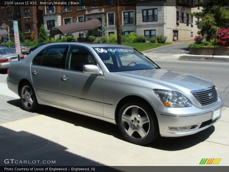 Mercury Metallic / Black 2006 Lexus LS 430