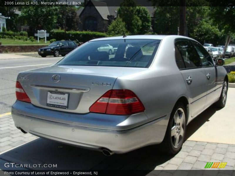 Mercury Metallic / Black 2006 Lexus LS 430