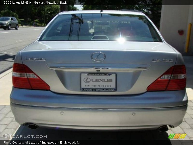 Mercury Metallic / Black 2006 Lexus LS 430