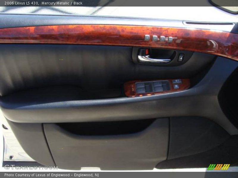 Mercury Metallic / Black 2006 Lexus LS 430