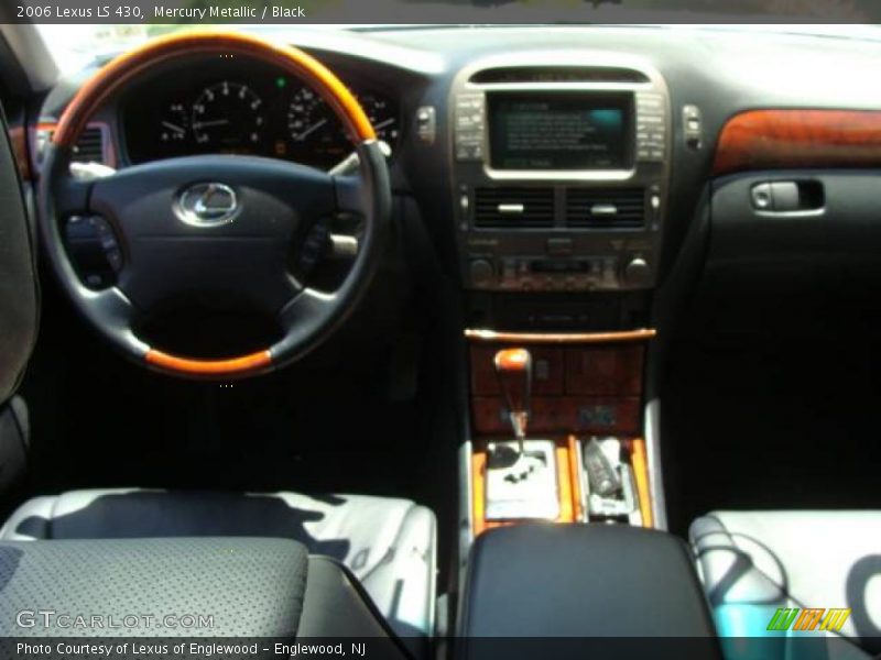Mercury Metallic / Black 2006 Lexus LS 430