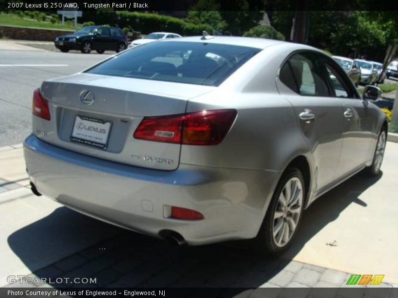 Tungsten Pearl / Black 2007 Lexus IS 250 AWD