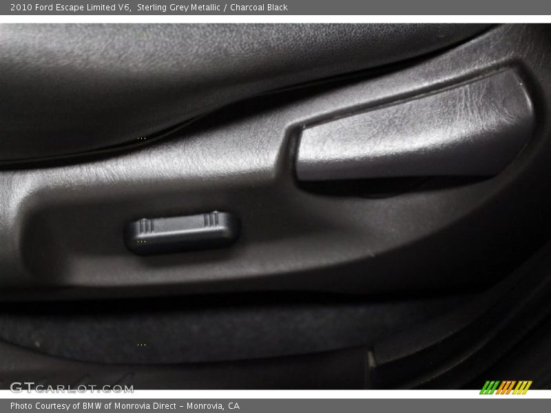 Sterling Grey Metallic / Charcoal Black 2010 Ford Escape Limited V6