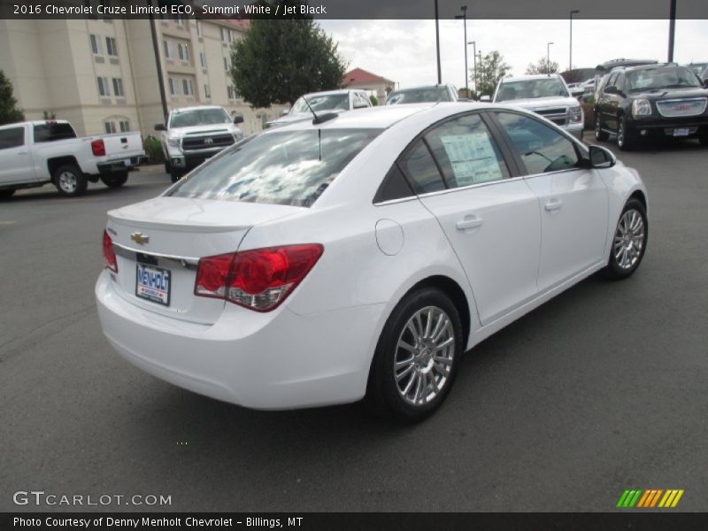 Summit White / Jet Black 2016 Chevrolet Cruze Limited ECO