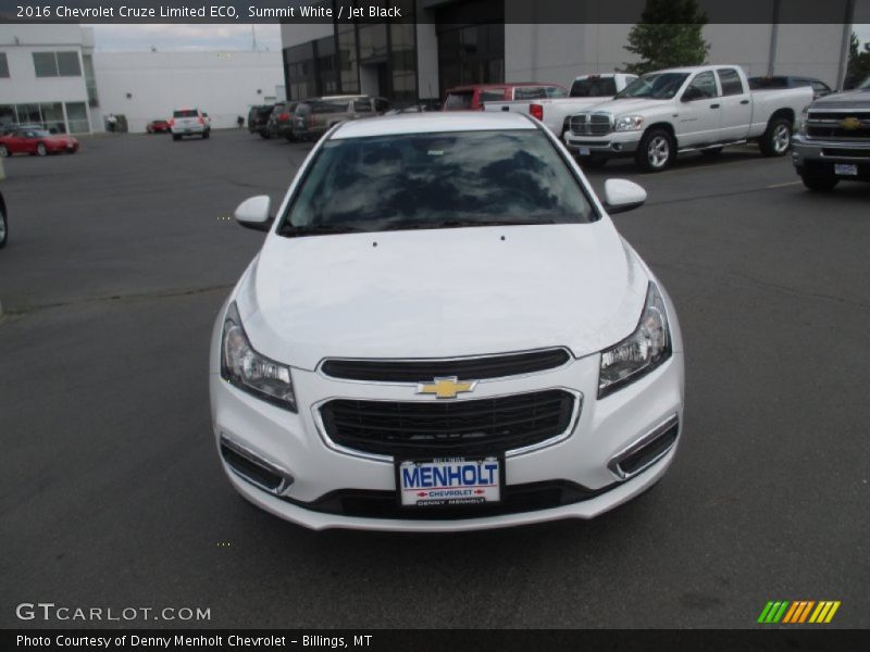 Summit White / Jet Black 2016 Chevrolet Cruze Limited ECO