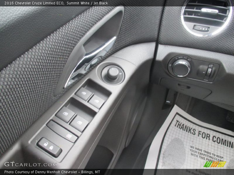 Summit White / Jet Black 2016 Chevrolet Cruze Limited ECO