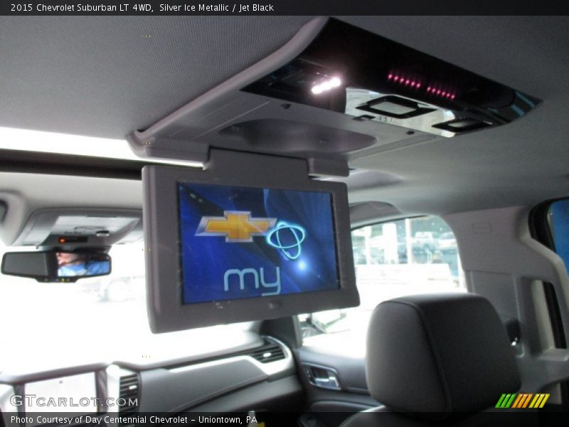 Silver Ice Metallic / Jet Black 2015 Chevrolet Suburban LT 4WD