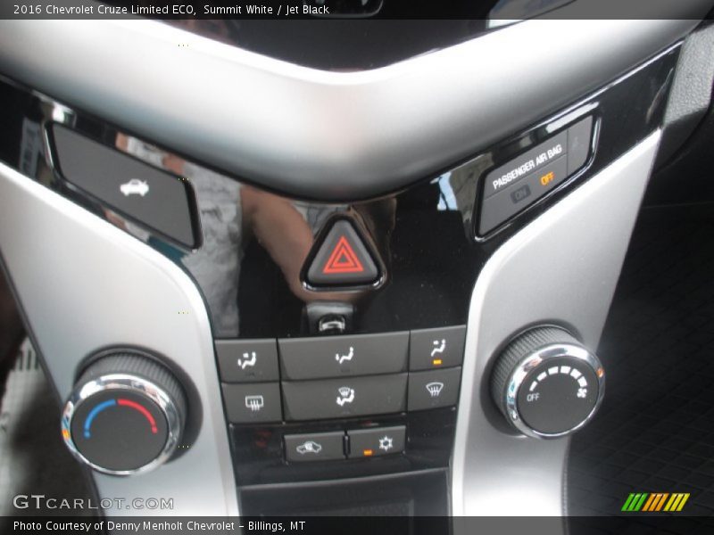 Summit White / Jet Black 2016 Chevrolet Cruze Limited ECO