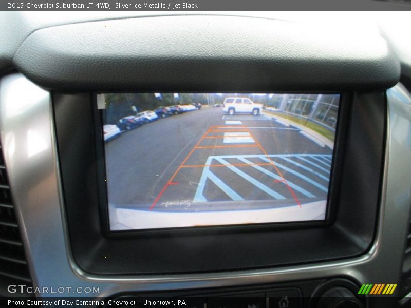 Silver Ice Metallic / Jet Black 2015 Chevrolet Suburban LT 4WD