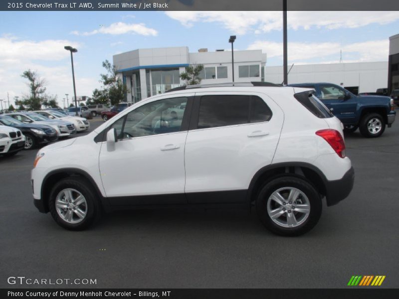 Summit White / Jet Black 2015 Chevrolet Trax LT AWD