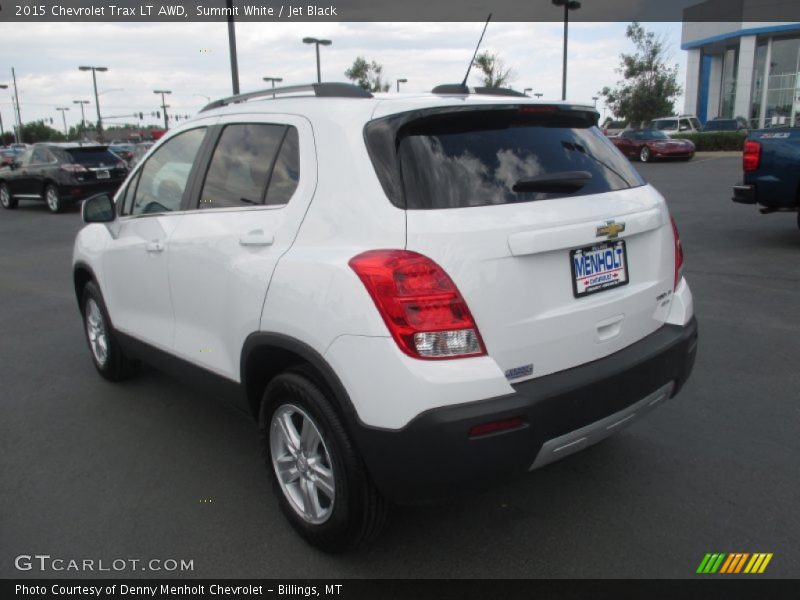 Summit White / Jet Black 2015 Chevrolet Trax LT AWD