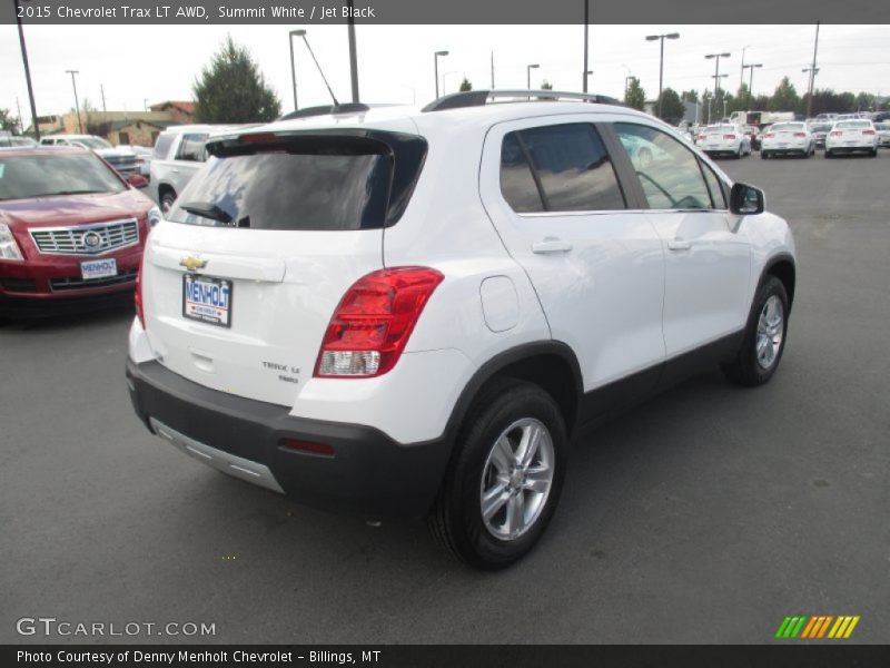 Summit White / Jet Black 2015 Chevrolet Trax LT AWD