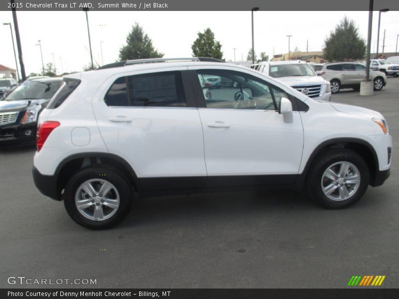Summit White / Jet Black 2015 Chevrolet Trax LT AWD