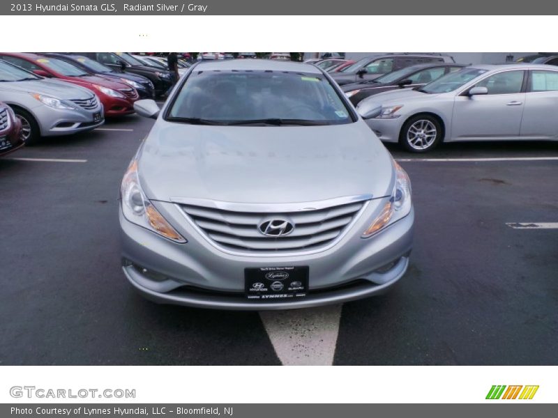 Radiant Silver / Gray 2013 Hyundai Sonata GLS