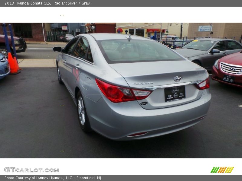 Radiant Silver / Gray 2013 Hyundai Sonata GLS