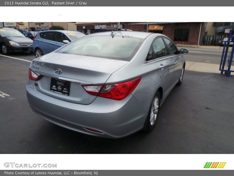 Radiant Silver / Gray 2013 Hyundai Sonata GLS