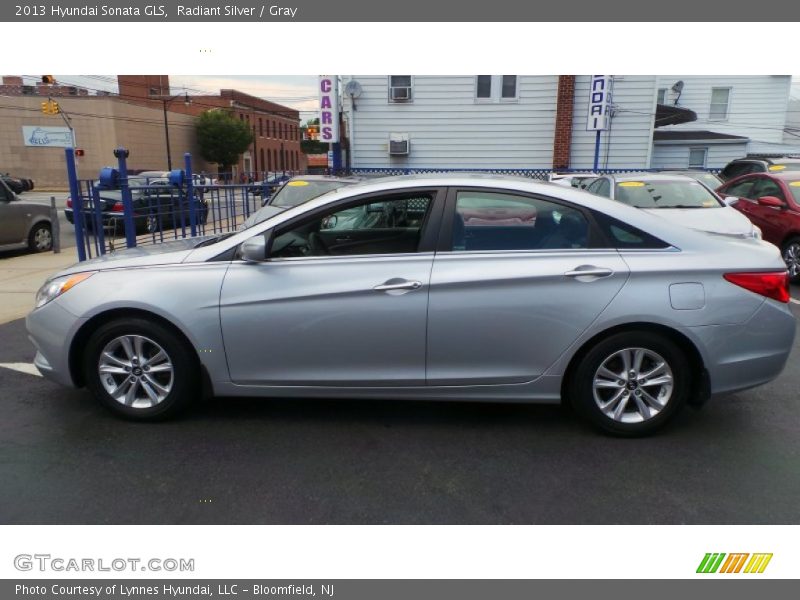 Radiant Silver / Gray 2013 Hyundai Sonata GLS