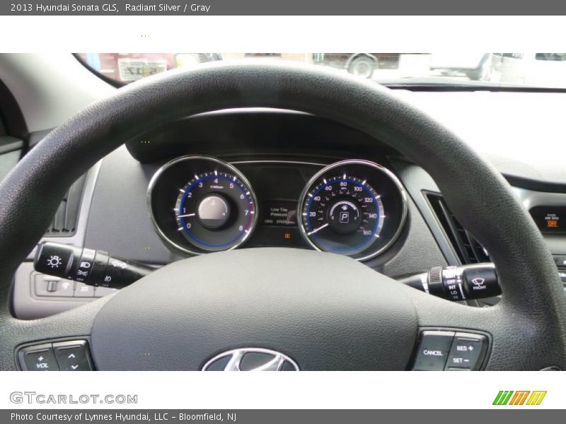 Radiant Silver / Gray 2013 Hyundai Sonata GLS