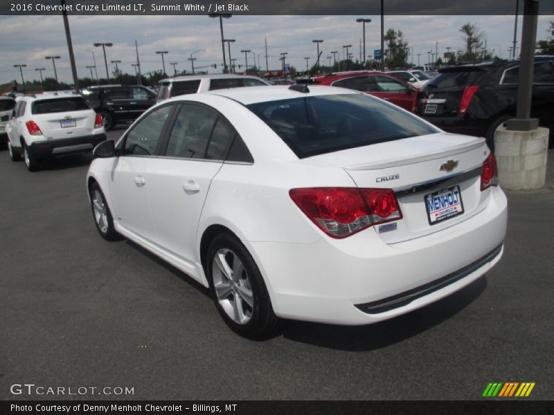 Summit White / Jet Black 2016 Chevrolet Cruze Limited LT
