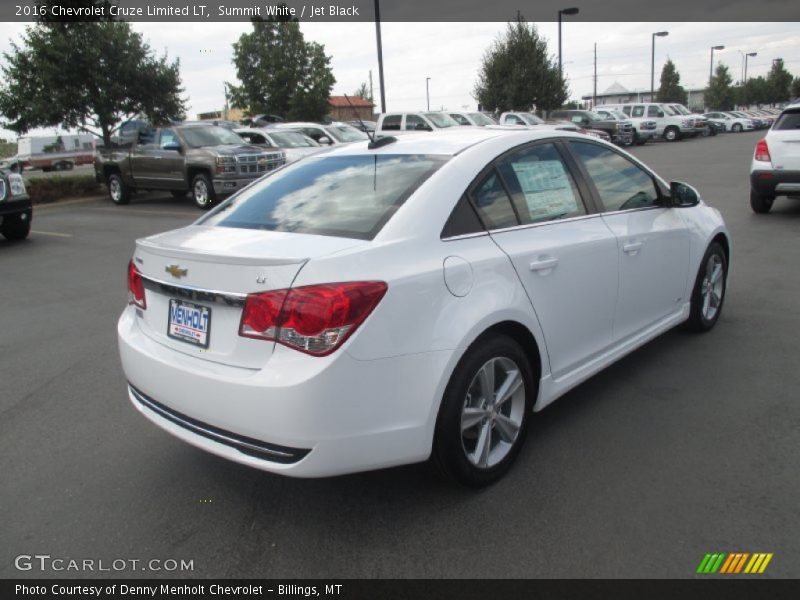 Summit White / Jet Black 2016 Chevrolet Cruze Limited LT