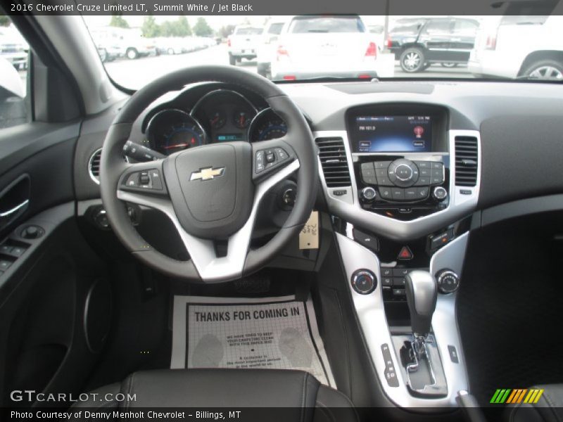 Summit White / Jet Black 2016 Chevrolet Cruze Limited LT