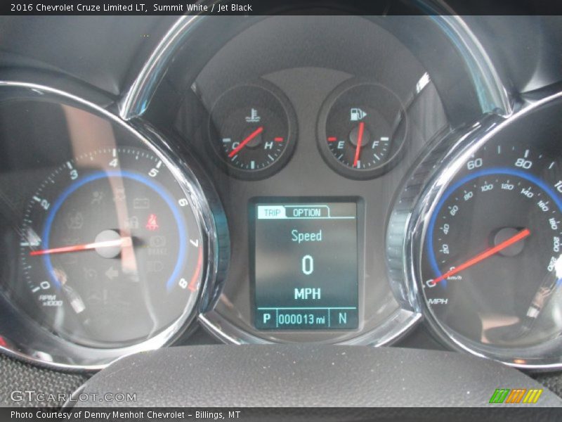 Summit White / Jet Black 2016 Chevrolet Cruze Limited LT
