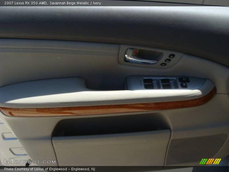 Savannah Beige Metallic / Ivory 2007 Lexus RX 350 AWD