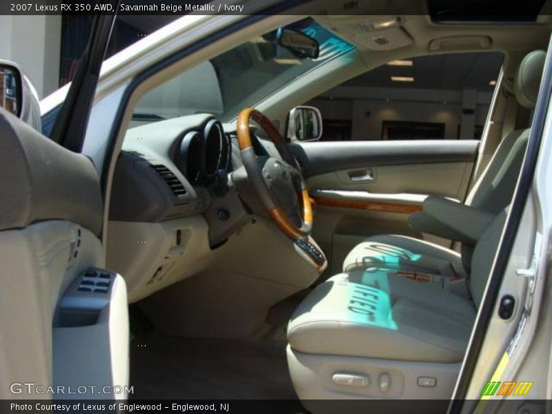 Savannah Beige Metallic / Ivory 2007 Lexus RX 350 AWD