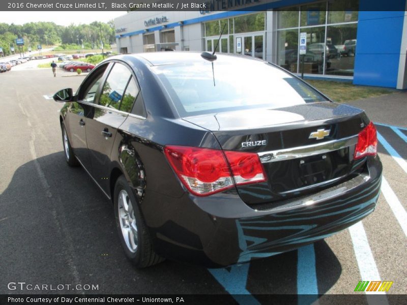 Black Granite Metallic / Jet Black 2016 Chevrolet Cruze Limited LT